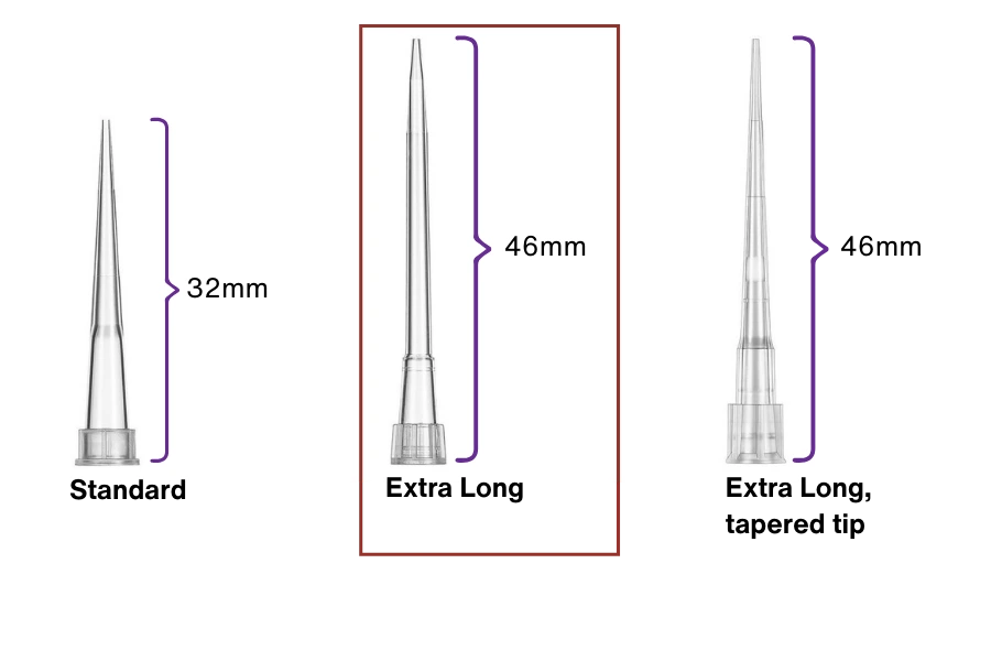 Filtered and Low Retention- Pipette Tips Racked, Universal Fit