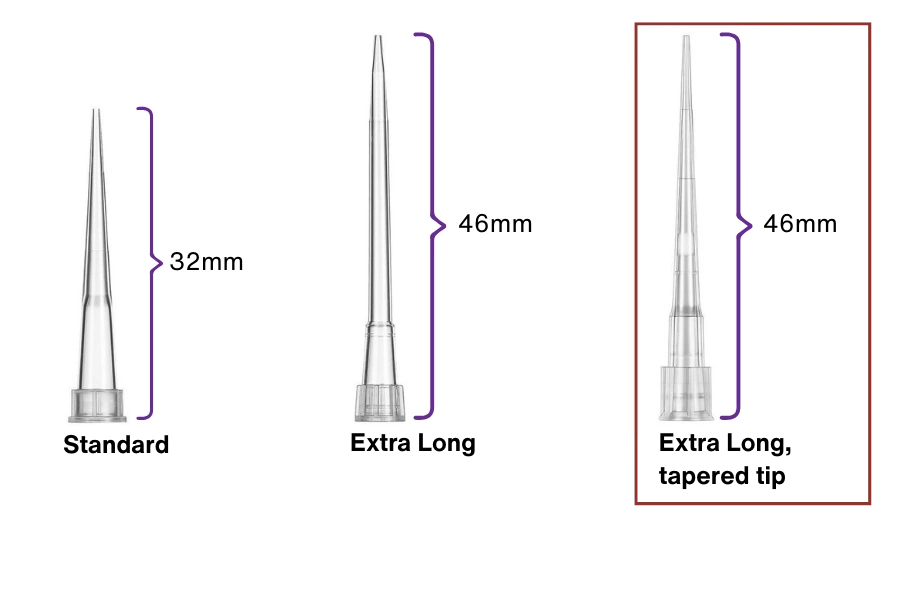 Filtered and Low Retention- Pipette Tips Racked, Universal Fit