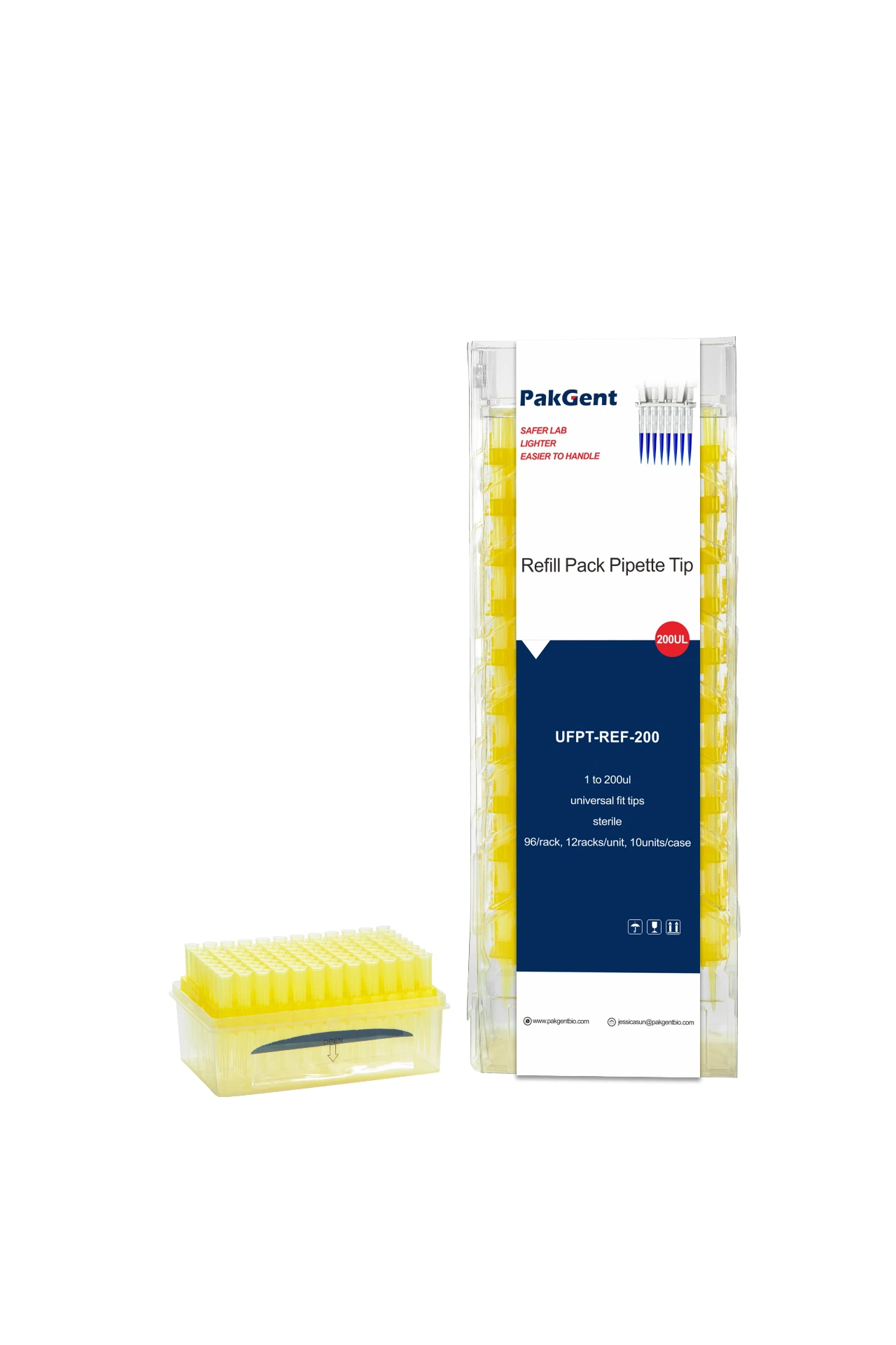 Pipette Tip Refill, Universal Fit