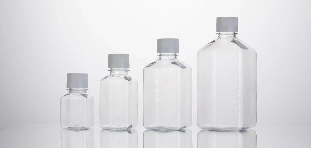 Square Media Bottles