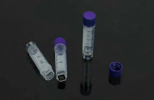 Cryovial with Bottom Barcode