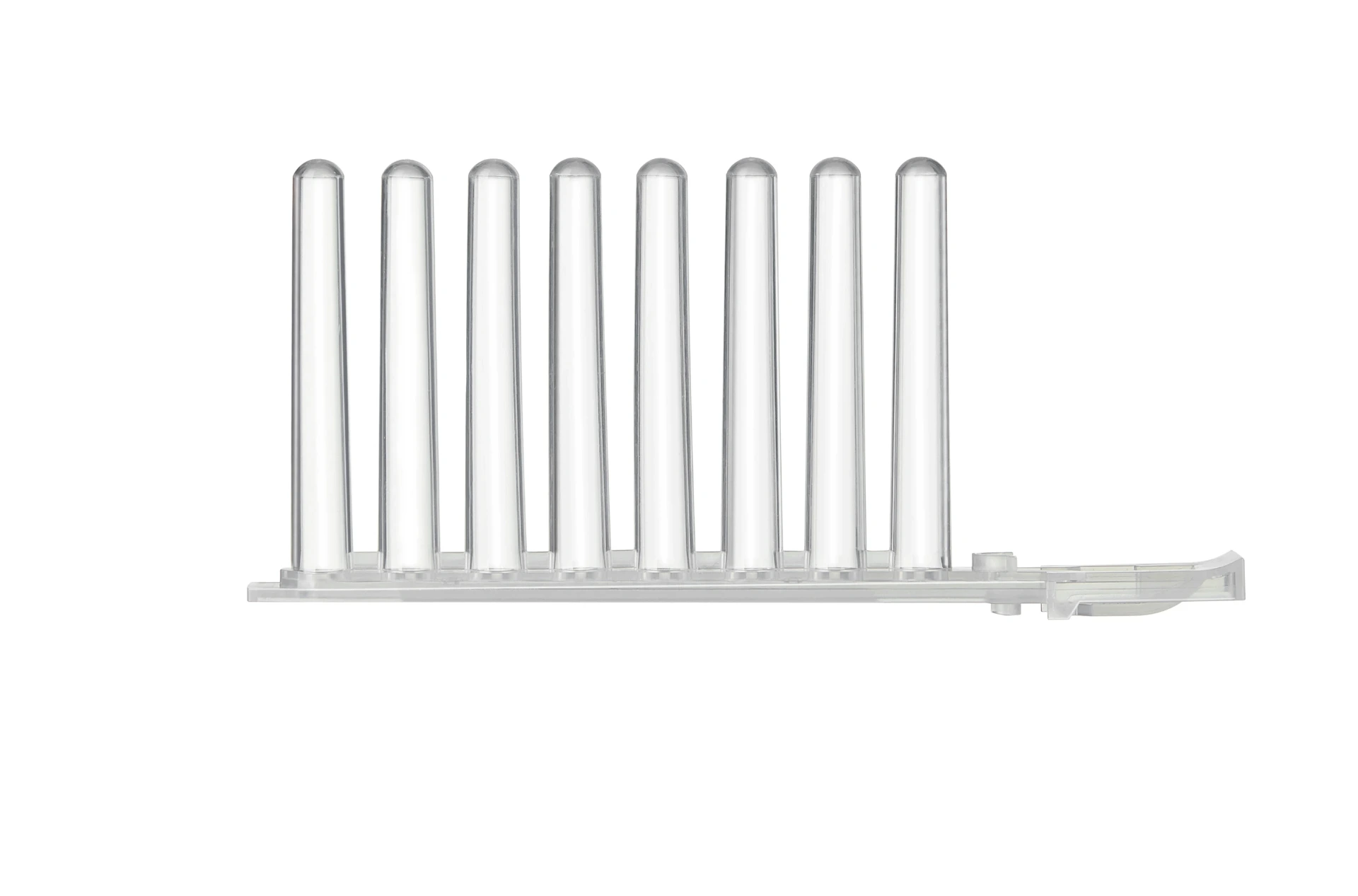 [DWP1-8C22-UC] Deep Well Plate, 8-Strip Tip Combo, 2.2mL (U Bottom, With Snap Cap)