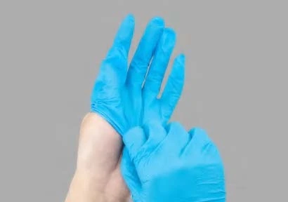 [NG1-B35-S] Nitrile Exam Gloves, Blue (3.5g (~3.0 mil) - Standard, Small (S))